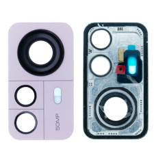 Скло камери для Xiaomi 12 Pro в рамці (Purple) (Original)
