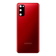 Задняя крышка для Samsung G980 Galaxy S20 (Aura red) (Original)