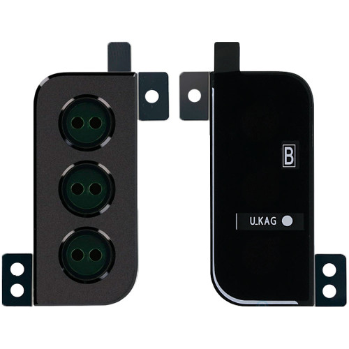 Скло камери для Samsung G996 Galaxy S21 Plus в рамці (Phantom black) (Original)