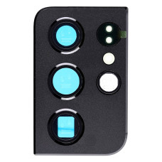 Стекло камеры для Samsung G998 Galaxy S21 Ultra (5G) в рамке (Phantom black) (Original)