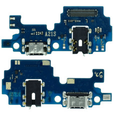 Нижняя плата для Samsung A217 Galaxy A21s (2020) с разъемом зарядки и микрофоном