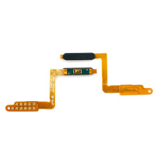 Шлейф для Samsung A750F Galaxy A7 (2018) з кнопкою включення та сканером відбитку пальця (Black)