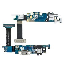 Шлейф для Samsung G925 Galaxy S6 Edge з роз'ємом зарядки (Original Used)