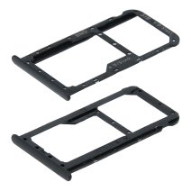 Тримач SIM-карти для Huawei Honor 7X (версія на 2×SIM) (Black)