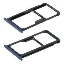 Тримач SIM-карти для Huawei Honor 7X (версія на 2×SIM) (Blue)