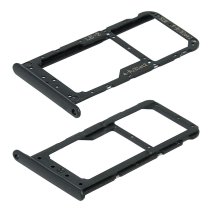 Держатель SIM-карты для Huawei Honor 9 Lite (версия на 2×SIM) (Black)