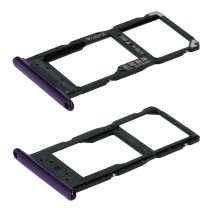 Держатель SIM-карты для Huawei Honor 9x Pro (версия на 2×SIM) (Phantom purple)