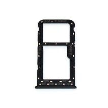 Держатель SIM-карты для Huawei P Smart (2017) (версия на 2×SIM) (Black)
