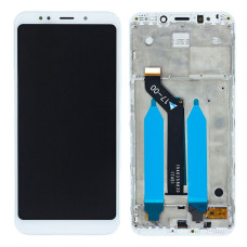 Дисплей для Xiaomi Redmi 5 Plus з тачскріном в рамці (White) (Original)