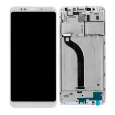 Дисплей для Xiaomi Redmi 5 з тачскріном в рамці (White) (Original)