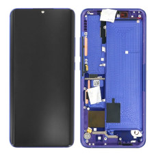 Дисплей для Xiaomi Mi Note 10 з тачскріном в рамці (Purple) (Original)