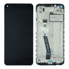 Дисплей для Xiaomi Redmi Note 9 с тачскрином в рамке (Black) (Original)