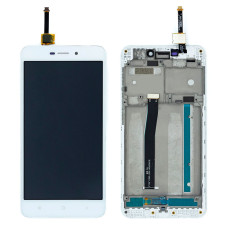 Дисплей для Xiaomi Redmi 4a з тачскріном в рамці (White) (Original PRC)