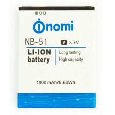 Аккумулятор Nomi NB-51 для Nomi i500 (1800 mAh)