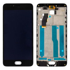 Дисплей для Meizu M5s з тачскріном в рамці (Black)