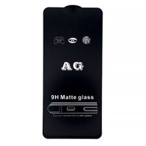 Защитное стекло Matte для Samsung A707 Galaxy A70s (2019) (Full Glue) (0.3 мм, 2.5D) (Black)