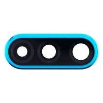 Скло камери для Huawei P30 Lite в рамці (Blue) (Original PRC) (48MP)