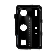 Стекло камеры для Huawei P40 Pro в рамке (Black)