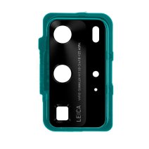 Скло камери для Huawei P40 Pro в рамці (Blue)