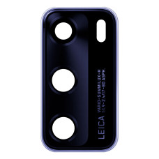 Стекло камеры для Huawei P40 в рамке (Blue)