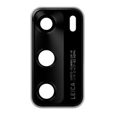 Стекло камеры для Huawei P40 в рамке (Silver)