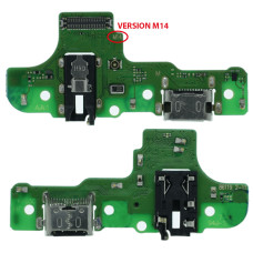 Нижня плата для Samsung A207 Galaxy A20s (2019) з роз’ємом зарядки та мікрофоном (ver. M14)