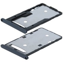 Держатель SIM-карты для Xiaomi Redmi 4a (версия на 2×SIM) (Black)