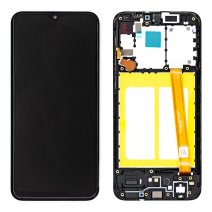 Дисплей для Samsung A202 Galaxy A20e (2019) з тачскріном в рамці (Black) (Original)