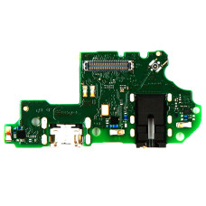 Нижняя плата для Huawei Y9 Prime (2019) с разъемом зарядки и микрофоном (Original PRC)