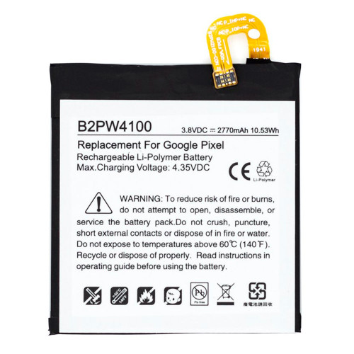 Акумулятор Google B2PW4100 для Google Pixel (2770 mAh)