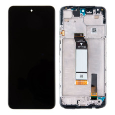 Дисплей для Xiaomi Redmi Note 10T (5G) с тачскрином в рамке (Black)