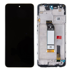 Дисплей для Xiaomi Poco M3 Pro (5G) з тачскріном в рамці (Black) (Original) (old)
