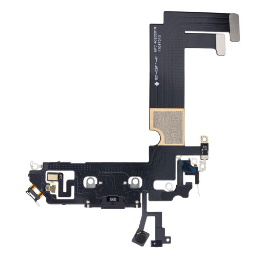 Шлейф для iPhone 12 mini з роз’ємом зарядки (Black)