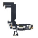 Шлейф для iPhone 12 mini з роз’ємом зарядки (Black)
