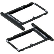 Тримач SIM-карти для Xiaomi Mi Mix 2 (версія на 2×SIM) (Black)