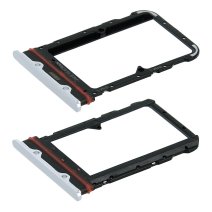 Держатель SIM-карты для Xiaomi Mi Note 10 Lite (версия на 2×SIM) (White)