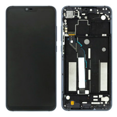 Дисплей для Xiaomi Mi 8 Lite з тачскріном в рамці (Black) (Original OEM)