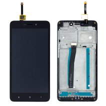 Дисплей для Xiaomi Redmi 4a с тачскрином в рамке (Black)