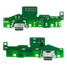 Нижняя плата для Motorola Moto G40 Fusion с разъемом зарядки и микрофоном