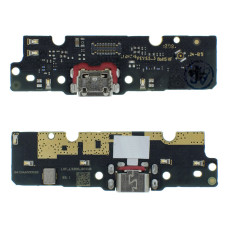 Нижняя плата для Motorola XT1924 Moto E5 Plus с разъемом зарядки и микрофоном (Original)