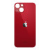 Задня кришка для Apple iPhone 13 mini (Red) (Більший отвір)