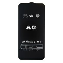 Защитное стекло Matte для Huawei P40 Lite E (Full Glue) (0.3 мм, 2.5D) (Black)