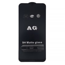 Захисне скло Matte для Huawei Y7 (2019) (Full Glue) (0.3 мм, 2.5D) (Black)