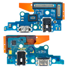 Нижняя плата для Samsung A705 Galaxy A70 (2019) с разъемом зарядки и микрофоном (Original PRC)