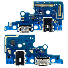 Нижняя плата для Samsung A705 Galaxy A70 (2019) с разъемом зарядки и микрофоном