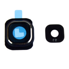 Стекло камеры для Samsung G920 Galaxy S6 в рамке (Black)