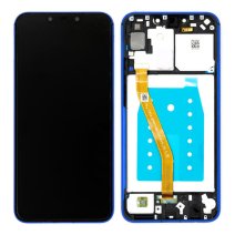 Дисплей для Huawei P Smart Plus с тачскрином в рамке (Iris purple) (Original)