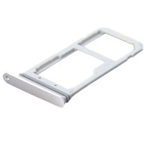 Тримач SIM-карти та карти пам’яті для Samsung G930 Galaxy S7 (версія на 2×SIM) (White)