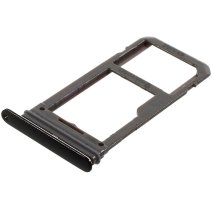 Тримач SIM-карти та карти пам’яті для Samsung G955 Galaxy S8 Plus (версія на 1×SIM) (Black)