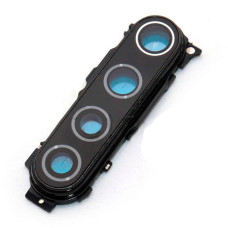 Стекло камеры для Xiaomi Redmi Note 8 в рамке (Black)